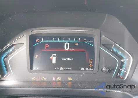 2020 Honda Odyssey Ex-L/Ex-L W/Navi Res from USA, damaged, VIN 5FNRL6H70LB054410